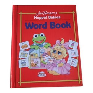 Jim Hensons Muppet Babies Red Word Book